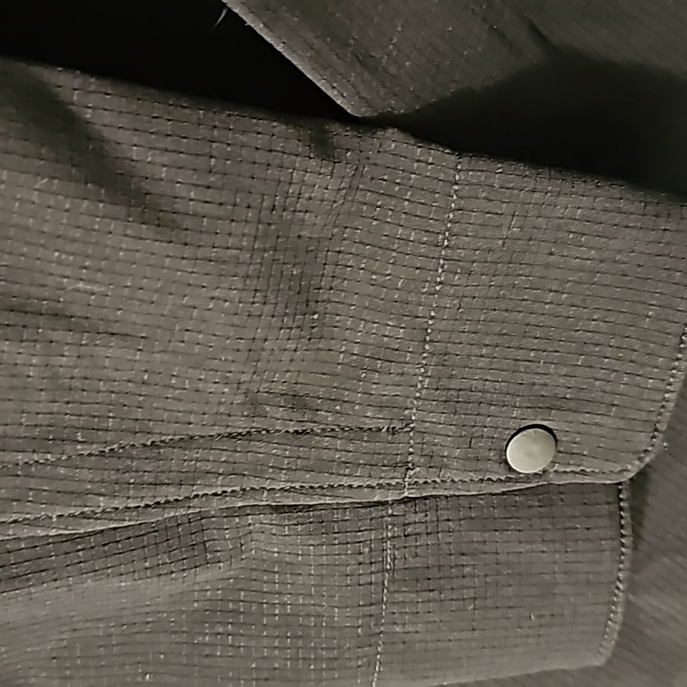 Black Pattern Lululemon Jacket Lightweight Mens - image 6